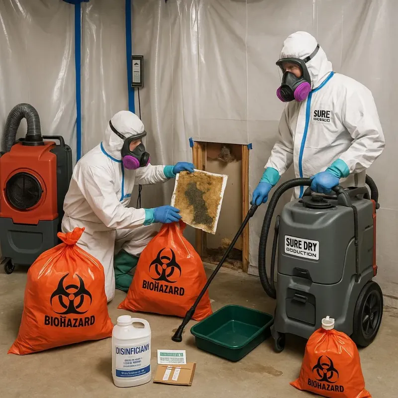 Contaminated Water Handling Protocols process in Mount Gay-Shamrock, WV